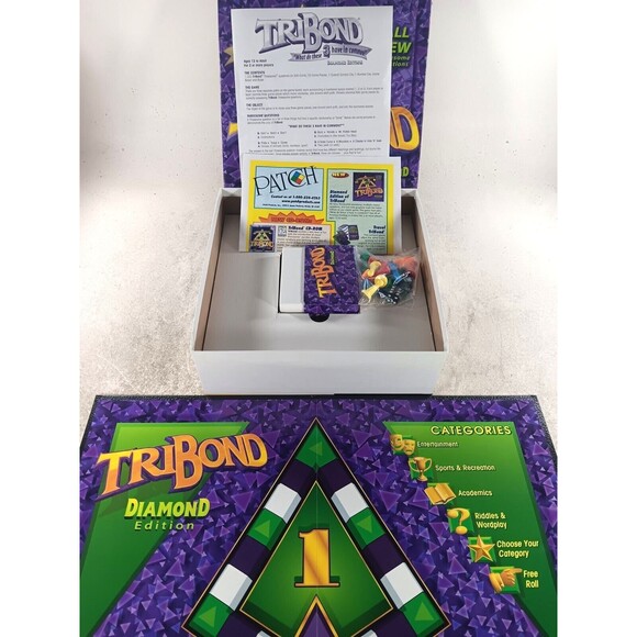 Tribond Diamond Edition Family Board Game - Picture 4 of 4